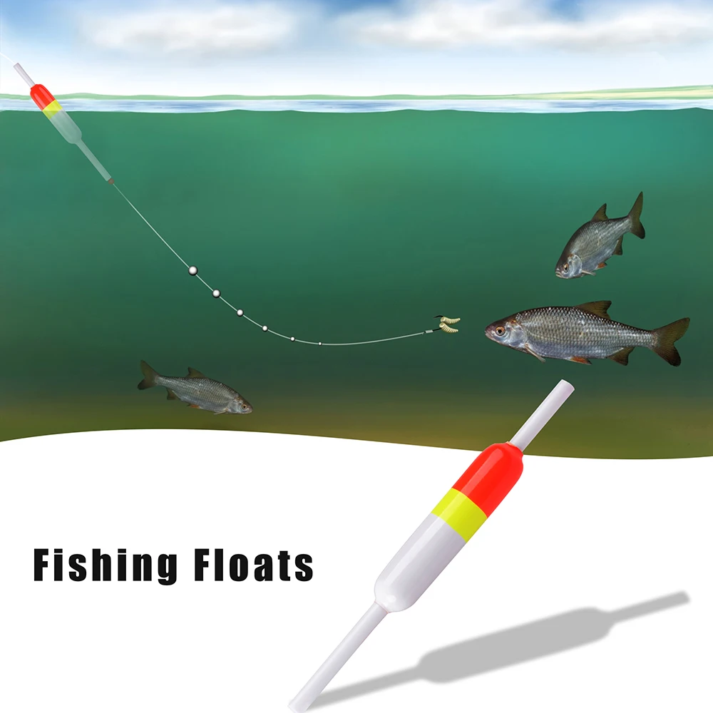 

10pcs Fishing Float Vertical Buoy 5.63inch 6G/5inch 3G 2 Size Float Carp Fishing Tackle Fishing Accessories