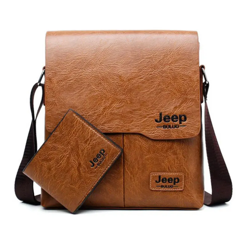 Кожаная сумка на плечо для мужчин деловой мессенджер отдыха вертикальная