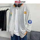 Куртка-бомбер LAPPSTER Мужская в японском стиле, Спортивная ветровка в стиле пэчворк, уличная одежда в стиле хип-хоп, осень 2022