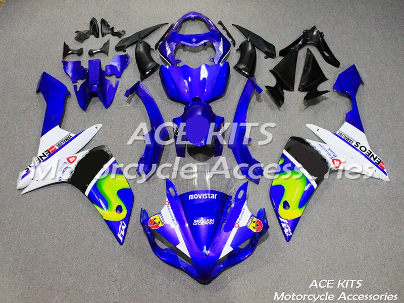 

ACE наборы, новинка, обтекатель для мотоцикла из АБС-пластика для YAMAHA YZF-R1 2007 2008, разные цвета NO.2413