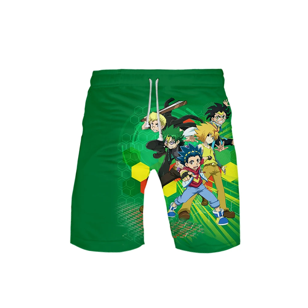 

Cool Creative Beyblade Burst Evolution Swimwear Shorts Trunks Quick Dry Beach Board Shorts Mens Running Sports Swimming Pants