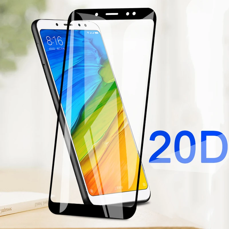 Защитное стекло 20D для Xiaomi Redmi Note 5 Pro 2 шт. | Мобильные телефоны и аксессуары