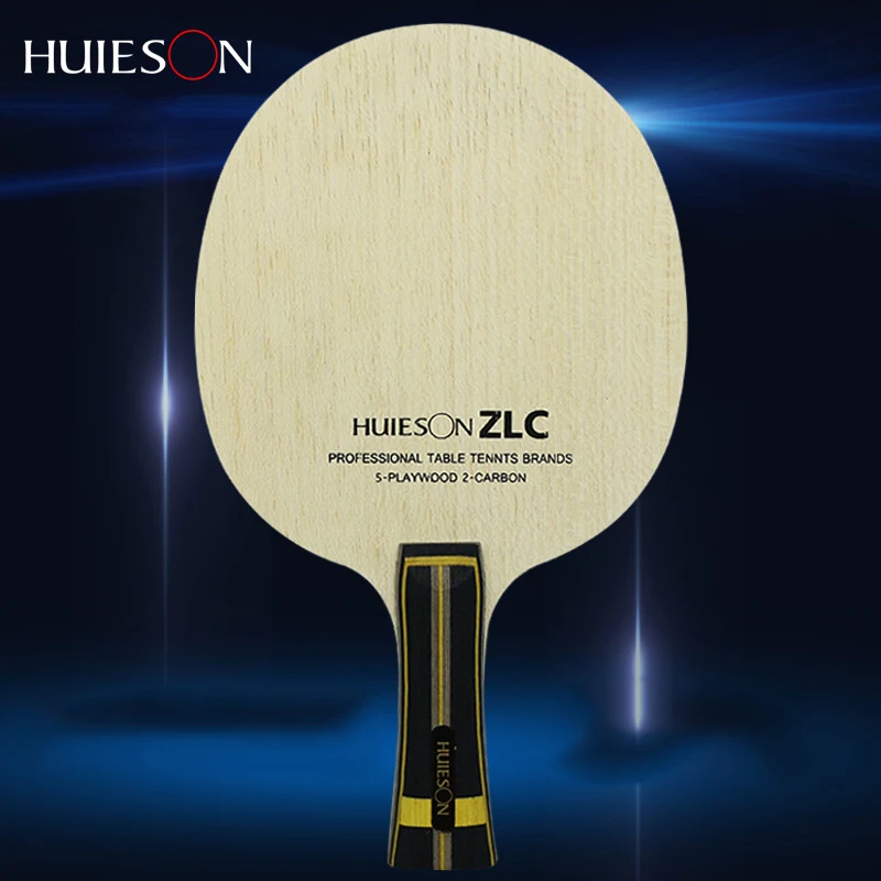 

2021 Professional Table Tennis Training Blade ZLC 5 Plywood 2 Ply ZL Carbon Fiber Ping Pong Blade For Table Tennis Racket