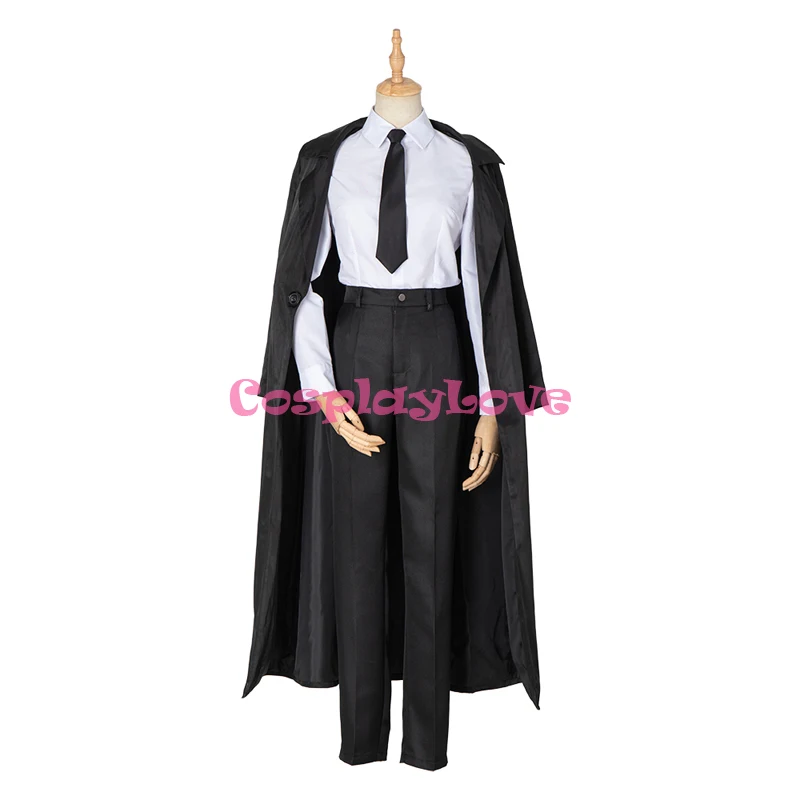 

Косплей Любовь бензопила человек макима косплей костюм черный костюм для женщины девочки Рождество Хэллоуин