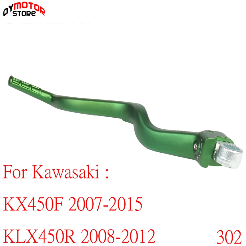 Motorcycle Forged Kick Start Starter Lever Pedal For Kawasaki KX450F 2007-2015 KLX450R 2008 2012 2009 2010 2011 Pit Bike