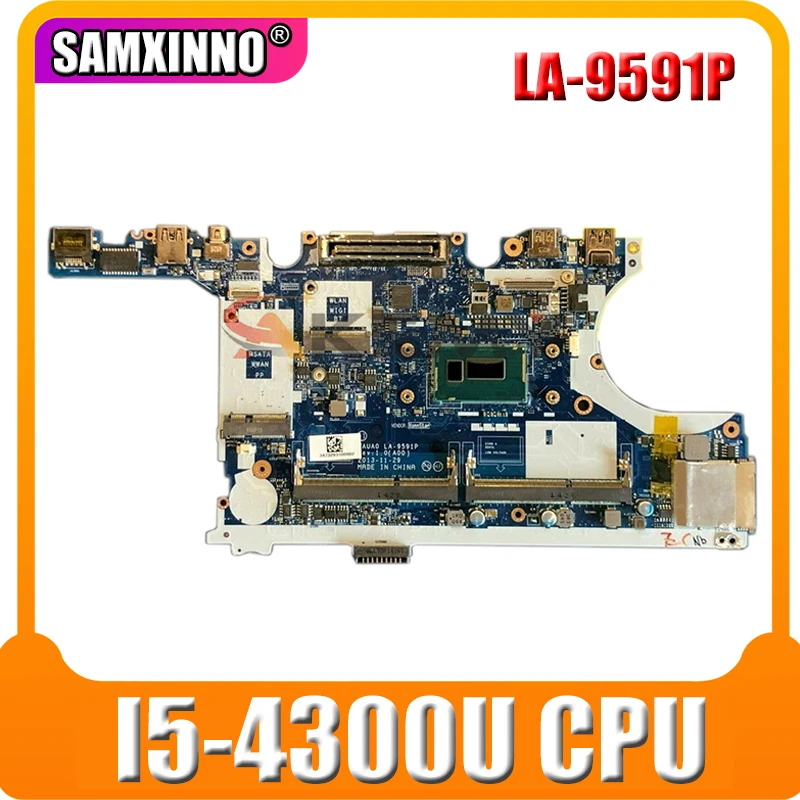 

LA-9591P материнская плата для ноутбука DELL Latitude E7440 оригинальная материнская плата I5-4300U 100% полностью протестирована