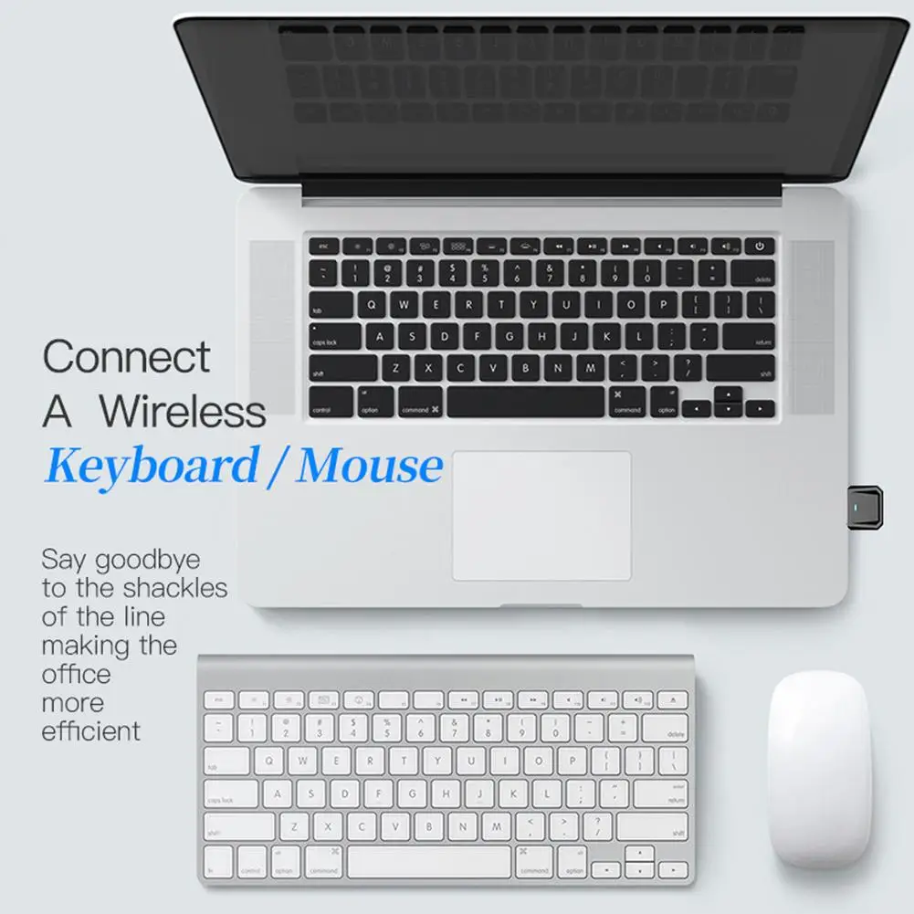 USB Bluetooth 5.0 Adapter Receiver Transfer Wireless For Laptop PC Mouse Keyboard Speaker | Электроника