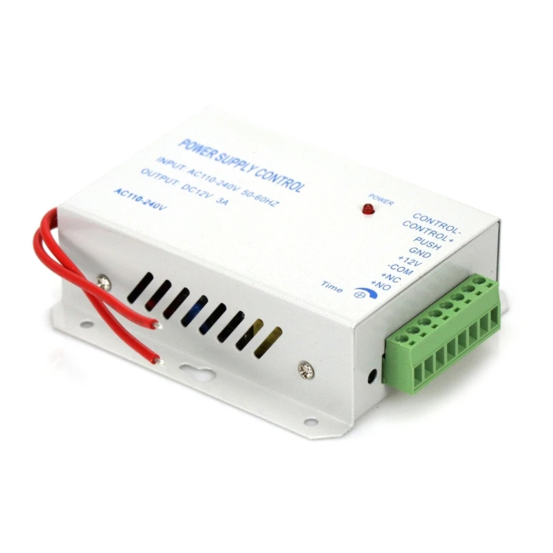N0HC Multifunctional Access Control Power Supply for Door AC 110-220V to DC 12V Dual Heat Sink Temperature Resistant | Безопасность и