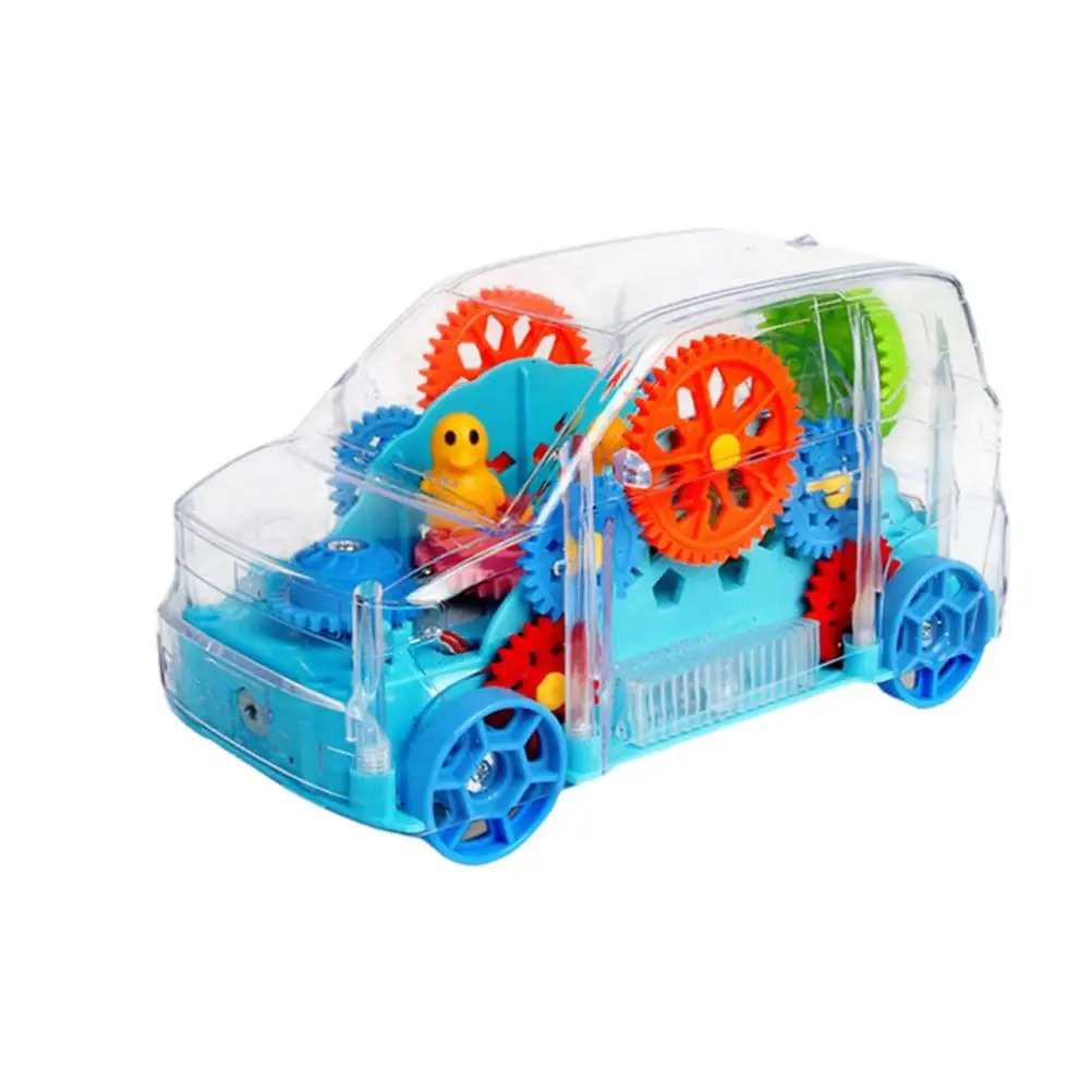 

Электрический автомобиль, самолёт, игрушки с крусветильник кой, музыка, прозрачный игрушечный автомобиль, самолёт с видимыми цветными движ...