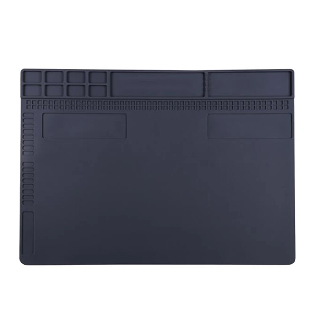 Термостойкий изоляционный мягкий силиконовый рабочий коврик настольная