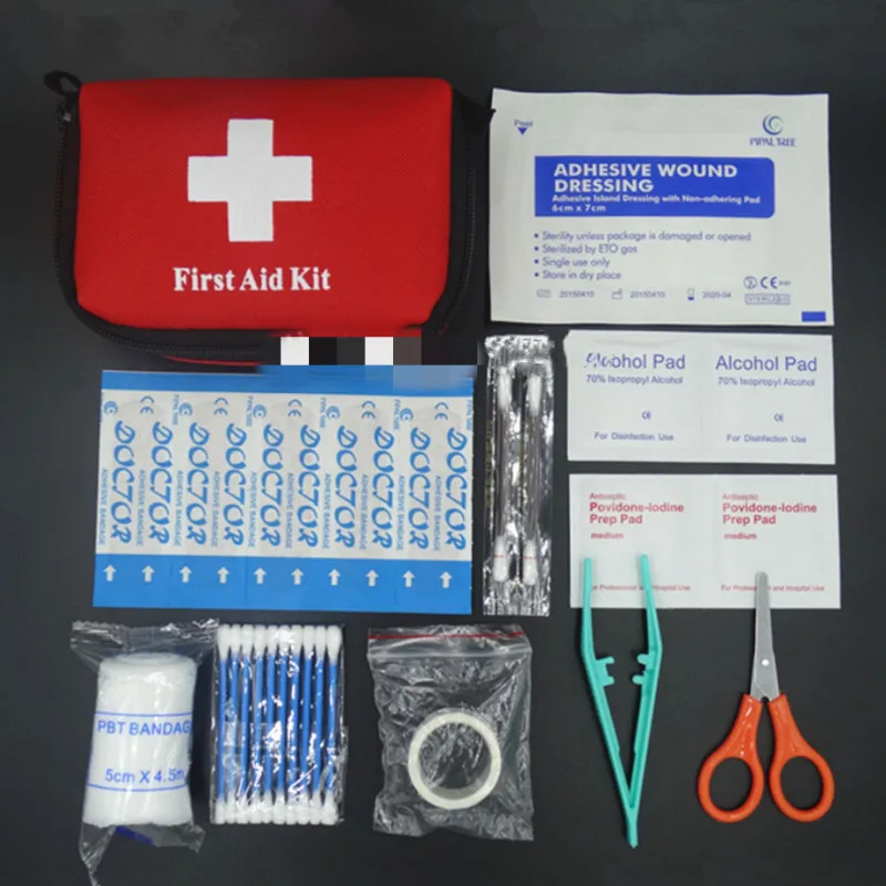

Emergency Medical Survival Treatment Rescue Box First Aid Kit Waterproof EVA Bag Person Portable Outdoor Travel Drug Pack Kits
