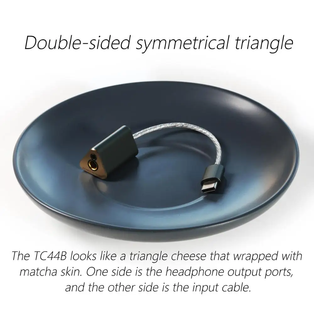 DDHiFi TC44B USB C Тип до 2 5 мм/4 4 мм сбалансированный ЦАП и усилитель Двойной чипсов