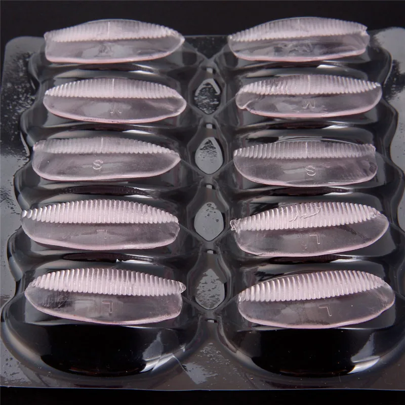 3/5 пар прочный силиконовый перманентные ресницы Пермь бигуди для завивки волос