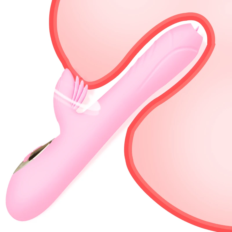 Двойное проникновение AV вибратор секс игрушки для женщин с соской на присосках