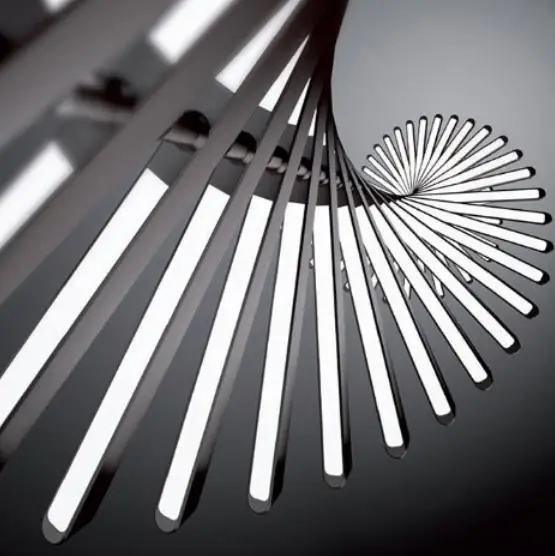 Современный светодиодный светильник для люстры скандинавский черный/белый