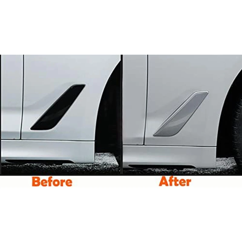 Хромированная передняя сторона крыло вентиляционные отверстия крышка выхода