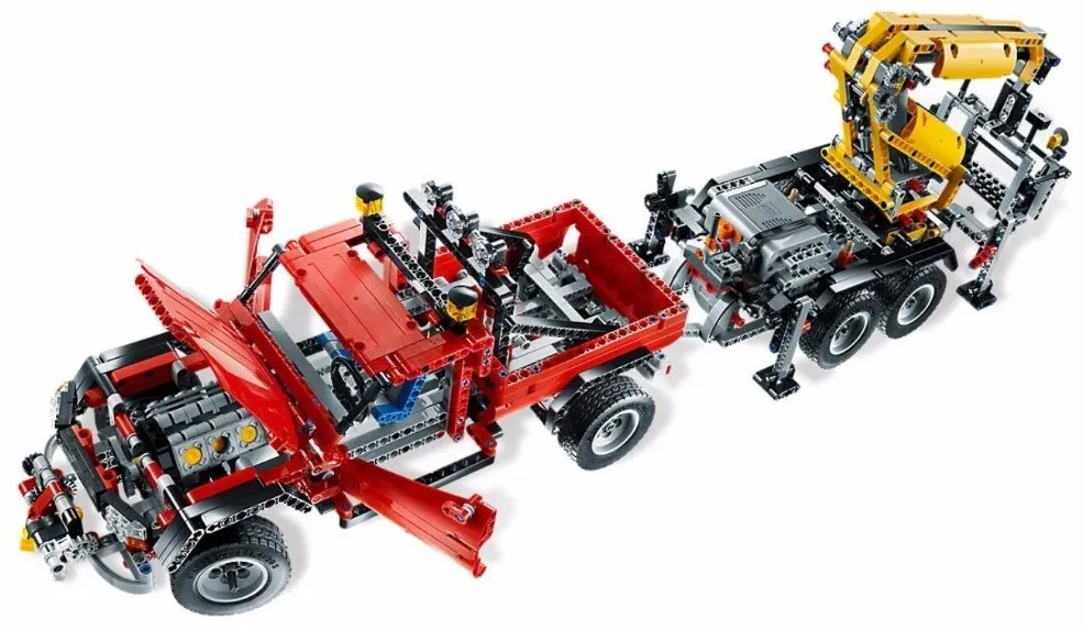 Конструктор Lepinblocks Technics Грузовой кран-Technic совместим с Лего 8258 LN-20013 | Игрушки и
