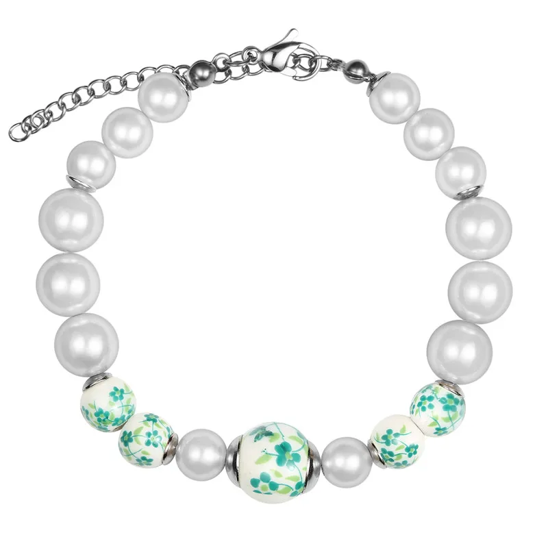 Лучшие друзья подарок для детей имитация жемчуга браслет женский геометрический