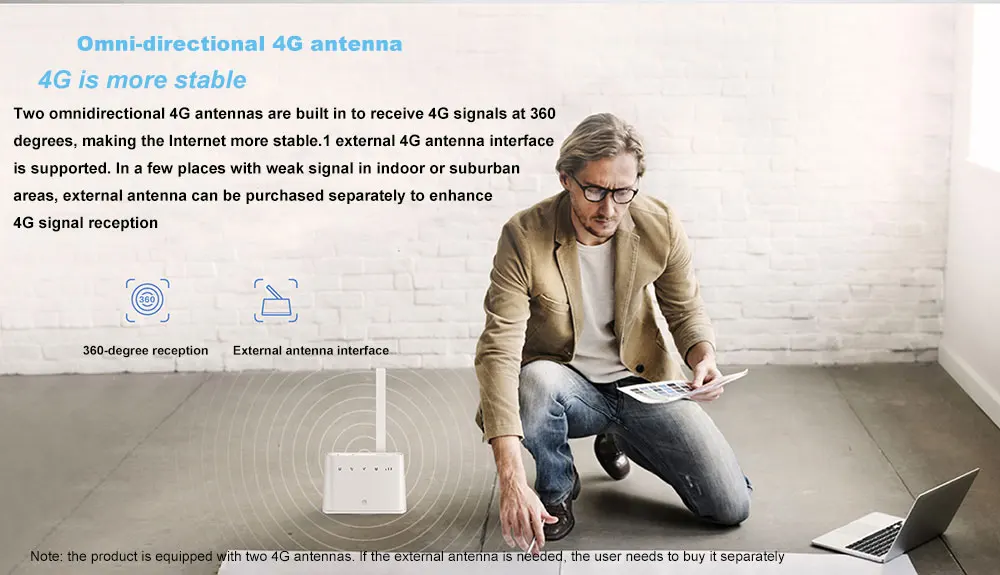 HUAWEI 4G Роутер 2 2,4G 300 Мбит/с Wifi LTE CPE мобильный роутер LAN порт Поддержка sim-карты портативный беспроводной роутер WiFi роутер