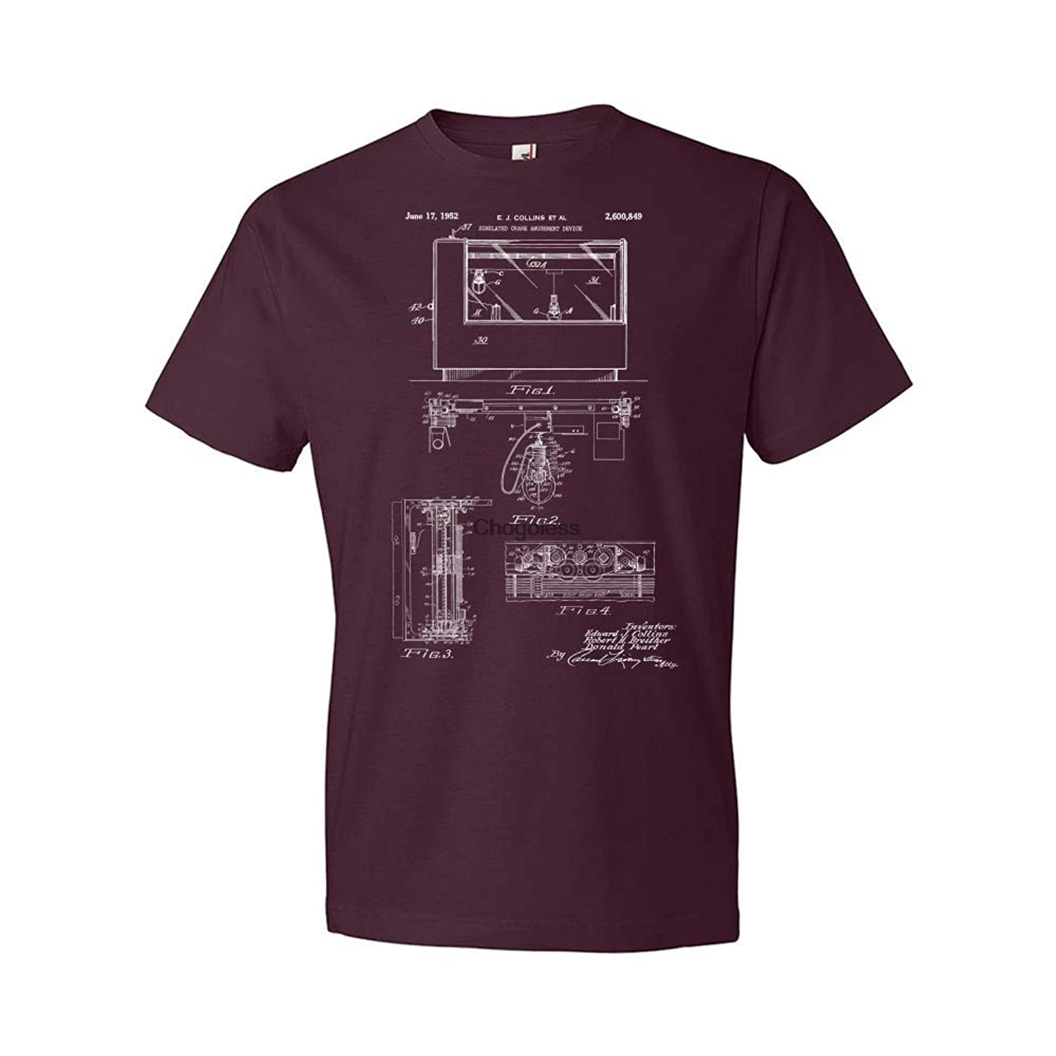 

Claw Machine T-Shirt Arcade Apparel Gaming Gift Game Room Tee Rec Room Tee