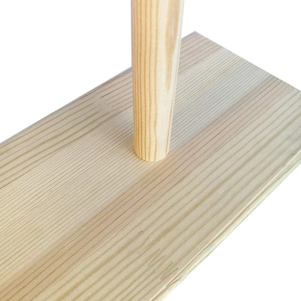 Популярная портативная деревянная игрушечная подставка для попугаев