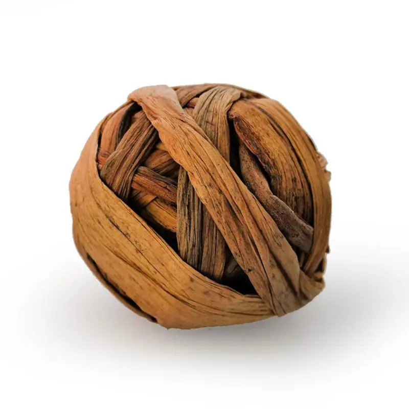 

4Pcs Natural Small Animal Activity Chew Toys Rabbits Bird Parrot Play Rattan Balls