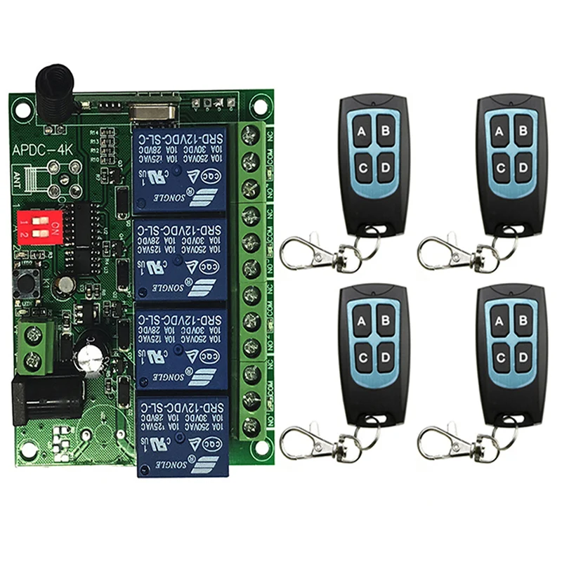 Приемник беспроводной переключатель системы дистанционного управления/лампа 12