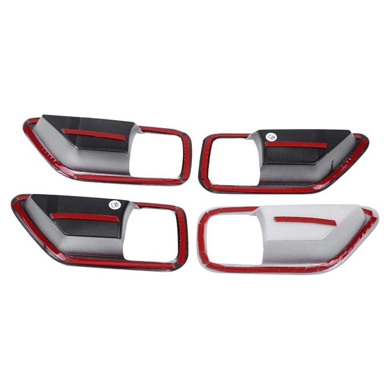 4 шт. Внутренняя Рамка ручки автомобиля внутренняя дверная ручка крышка чаши