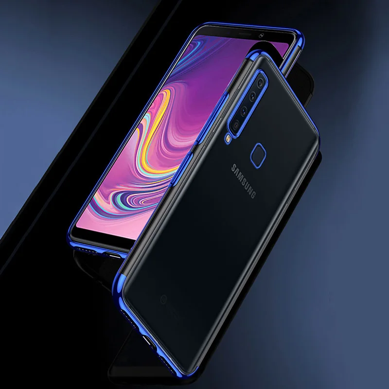 

Silicone Case For Samsung Galaxy Note 8 Note 9 Case Plated S8 S9 Plus S6 S7 Edge A5 2017 A6 Plus A9 A7 2018 A750 A730 2016 Cover