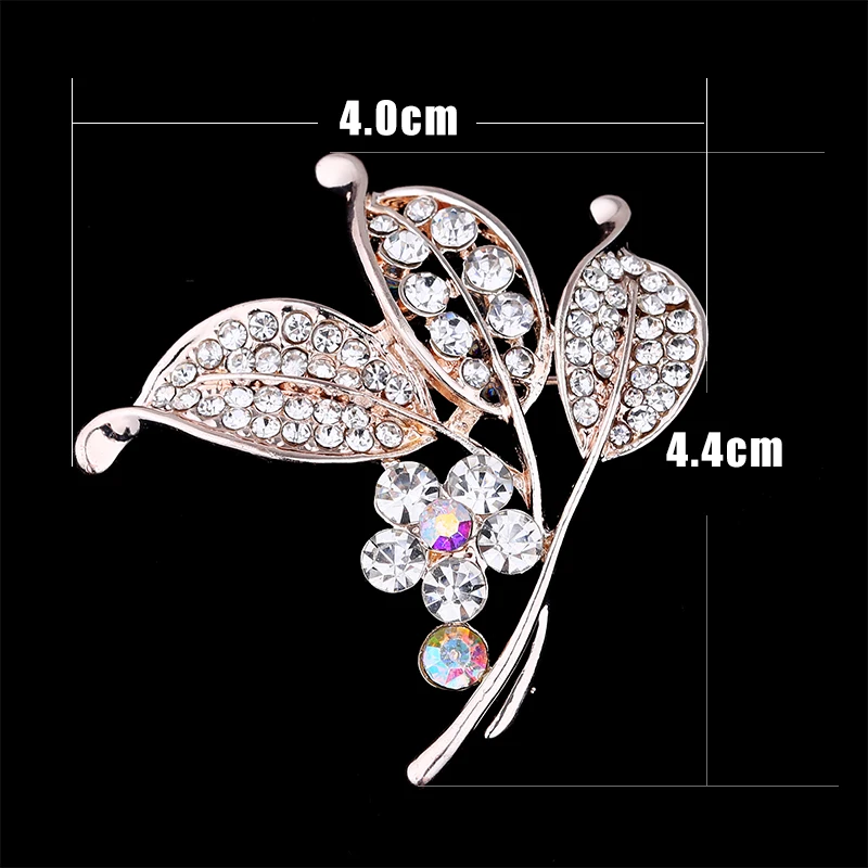 Женские Броши Стразы с кристаллами Элегантные Новые булавки и броши в форме