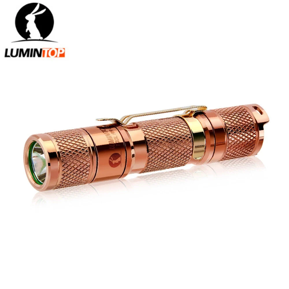 Инструмент LUMINTOP AA 2 0 медный мини флэш светильник XP L HD светодиодный Макс 650 люмен