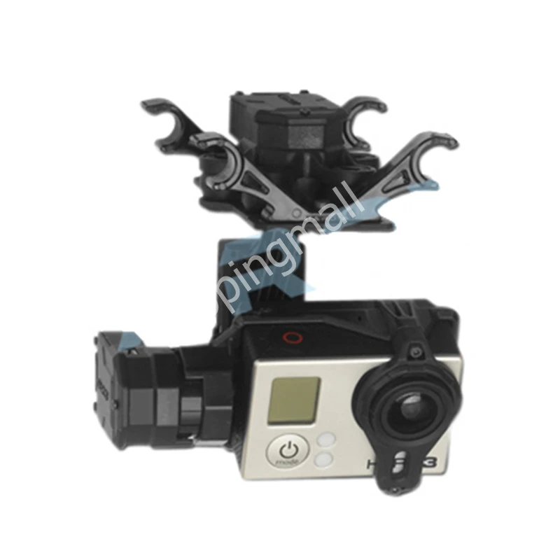 Таро GOPRO T4 3D 3 осевой бесщеточный шарнирный замок TL3D01 для 4 /Gopro + /Gopro3 дрона с