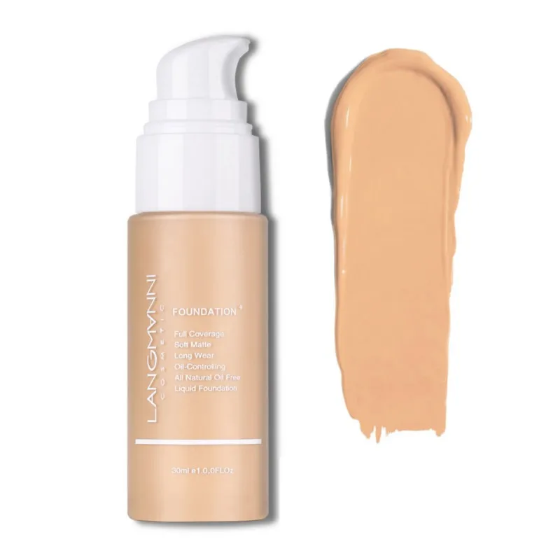 Жидкий Управление масло косметика/основа Увлажняющая крышка пятна даже кожи