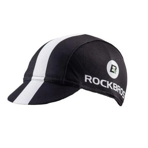ROCKBROS, велосипедная повязка на голову, шапка для велосипедного шлема, Одежда для велосипедного оборудования, шапка для мужских гоночных велосипедов, многоцветная, свободный размер, шапочка для верховой езды - Цвет: New black