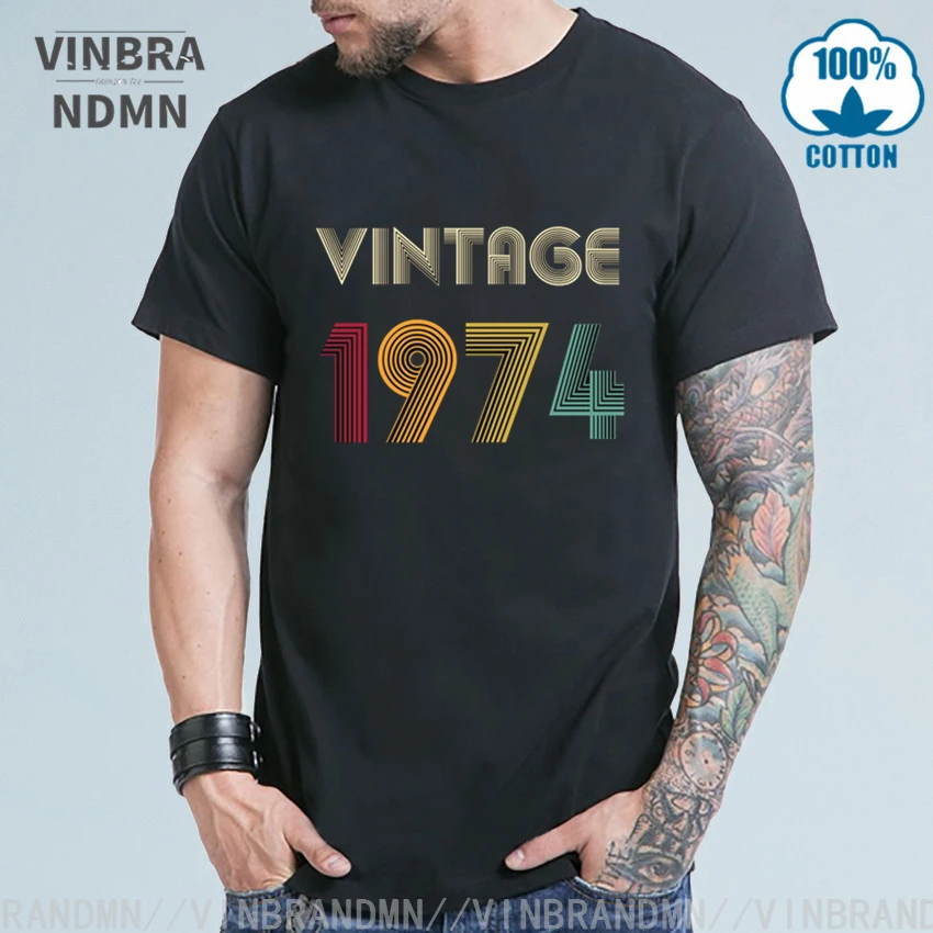 

Мужская футболка с оригинальным принтом, 46 лет