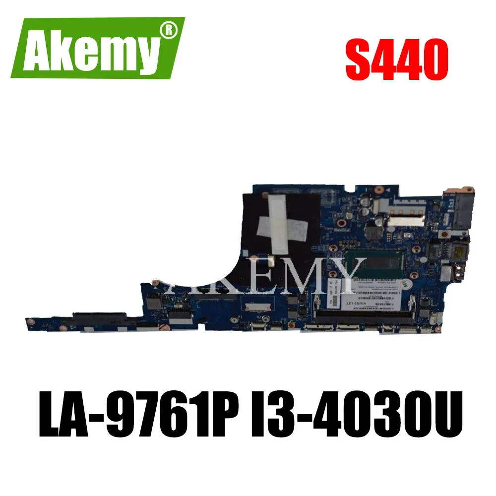 04X4907 VIUS5 LA 9761P материнская плата для For Lenovo Thinkpad S3 S440 ноутбука SR1EN I3 4030U