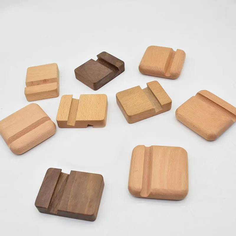 Деревянное основание из бука с вышивкой держатель-подставка настольное для