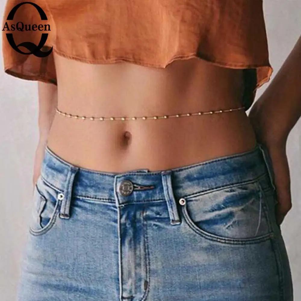 Богемное летнее пляжное ювелирное изделие для тела женщин аксессуары медные