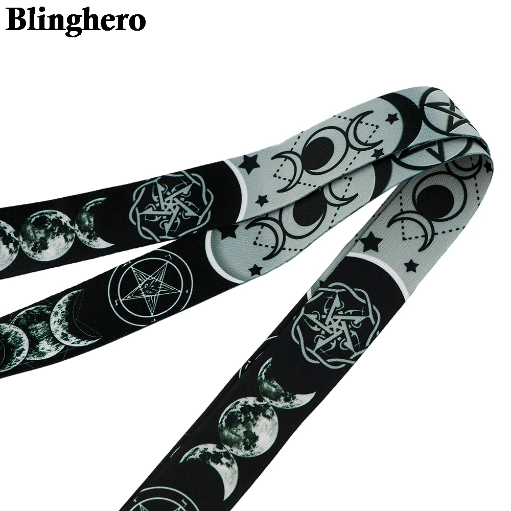 

CB473 Wholesale 20pcs/lot Moon Goddess Vintage Lanyard Key Lanyard Cosplay Badge ID Cards Holder Neck Strap Keychains