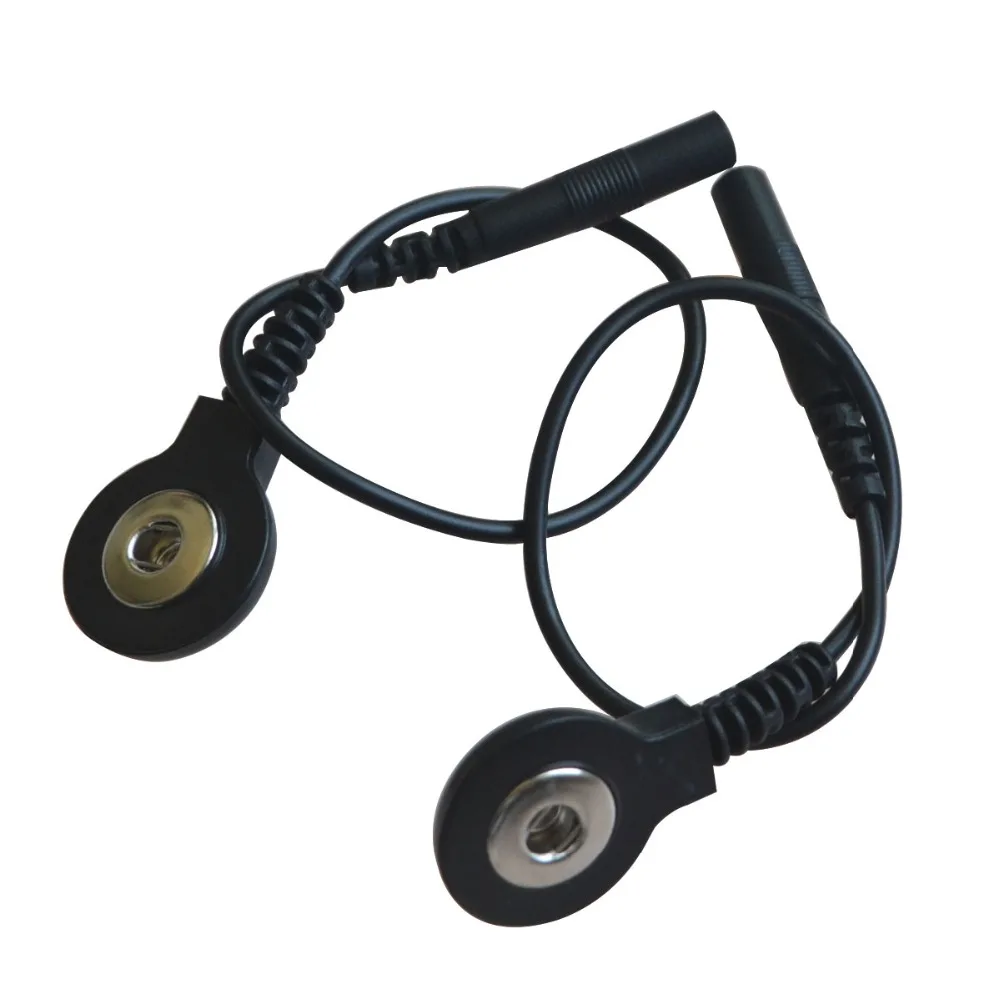 Сменный электрод Tens адаптер транзитный свинцовый провод Соединительный кабель