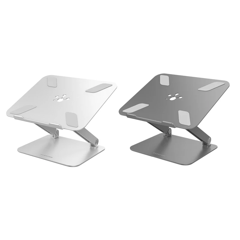 

LENTION Laptop Stand Aluminum Alloy Bracket Metal Bracket Adjustable Laptop Stand Multi Angle Bracket for Laptop