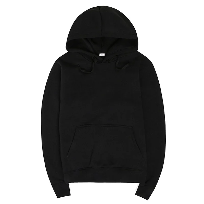 2019 Новый Повседневное розового черного серого голубого цветов толстовка с