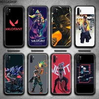 shooting game valorant phone case for samsung galaxy note20 ultra 7 8 9 10 plus lite j7 j8 plus 2018 prime m21