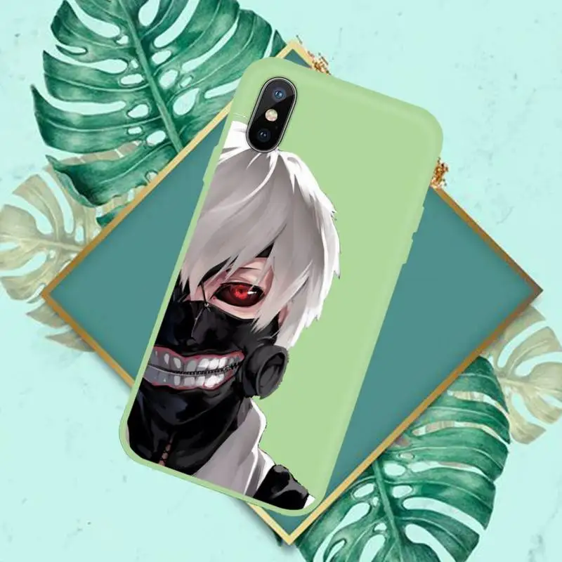 

Tokyo Ghoul Japan Suave Phone Case Candy Color for iPhone 11 12 pro XS MAX 8 7 6 6S Plus X 5S SE 2020 XR