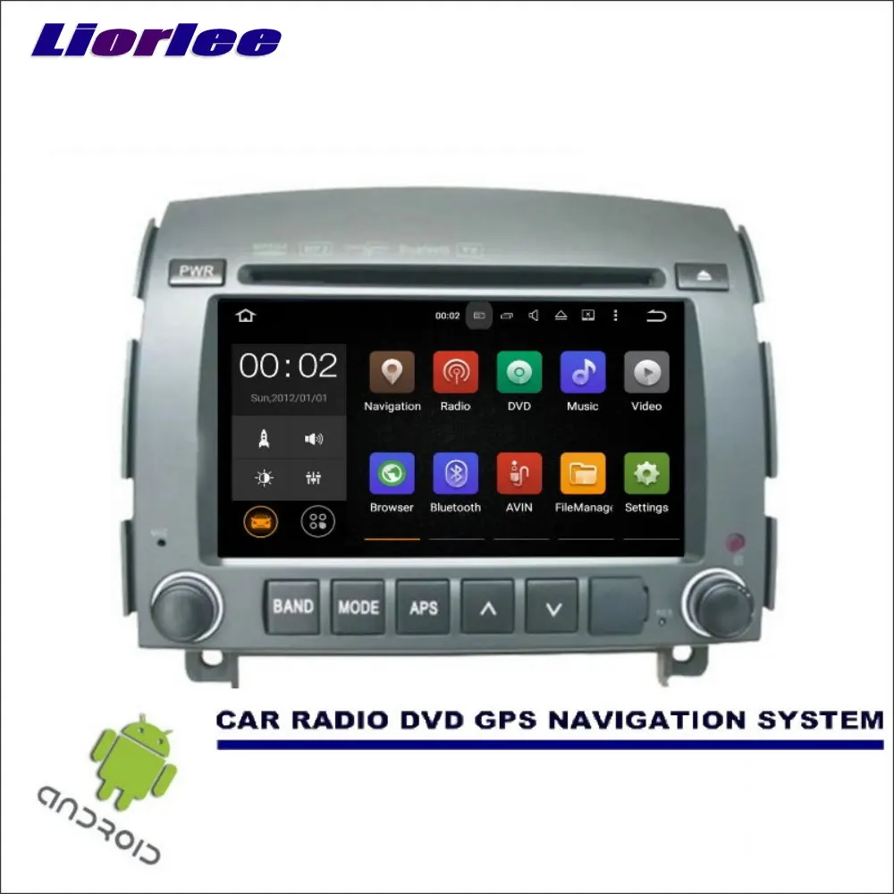 comprar Sistema De Navegação Dos Multimédios Do Carro De Liorlee Wince/android Para Hyundai Sonata Nf 2006-2008 Cd Dvd Jogador Gps Navi Rádio Estéreo Hd