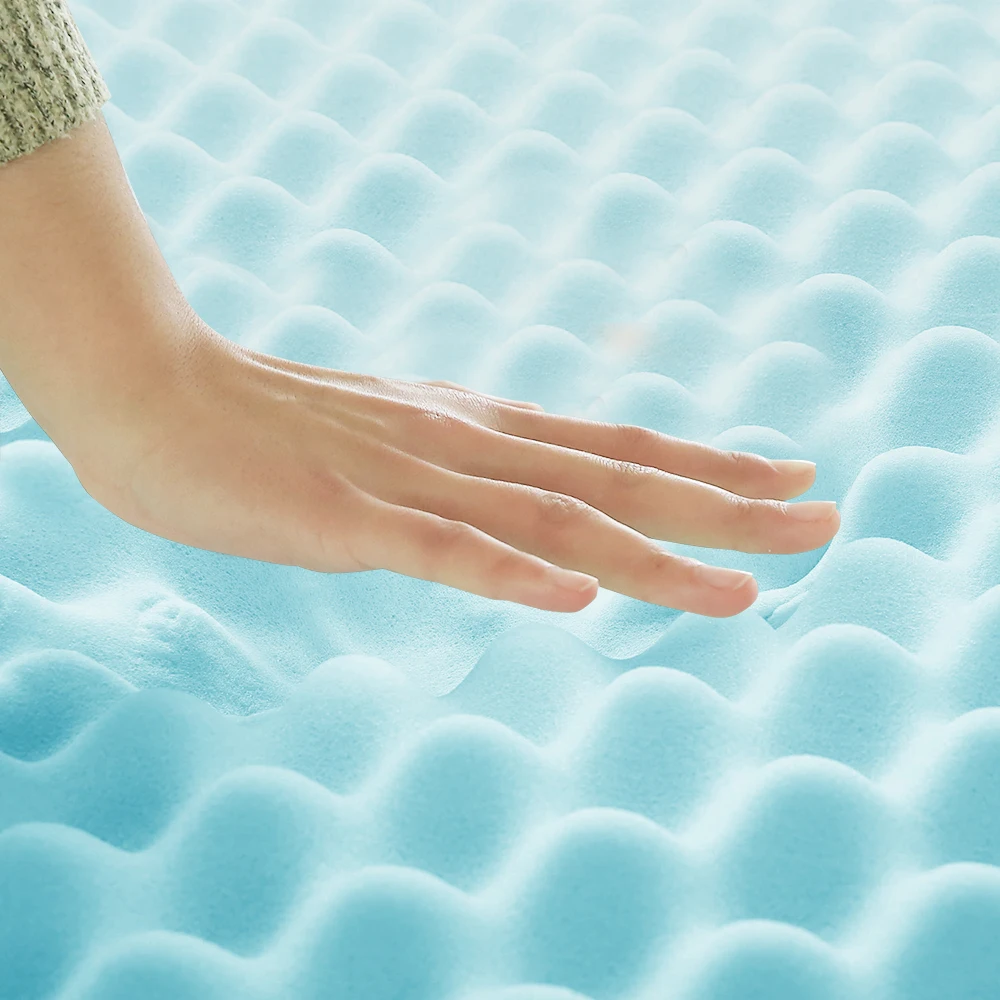 

Матрас диагональю 1,5 дюйма, в наличии в США, Королевский размер, топпер для яиц, дизайнерский гелевый рожок, пенопласт с эффектом памяти, топп...