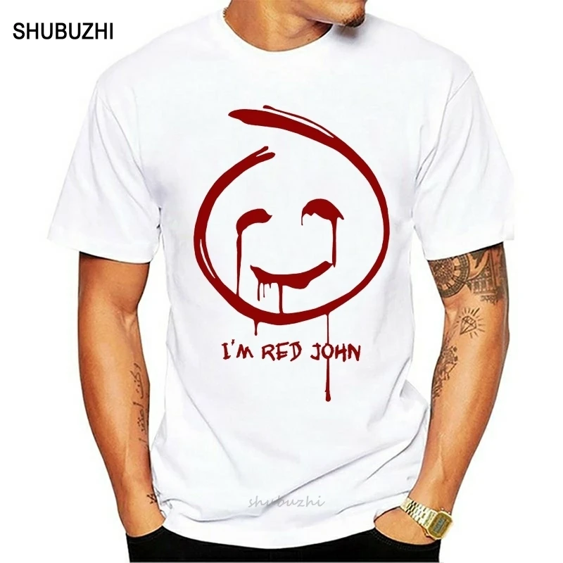 Рубашка I Am Red John Классическая модная футболка с серийным убийцом из сериала культ