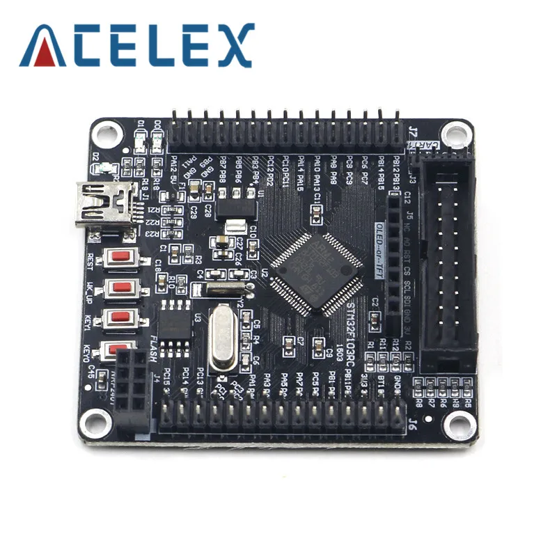 ARM STM32 макетная плата маленькая системная STM32F103RCT6/RBT6 51|Детали и аксессуары для