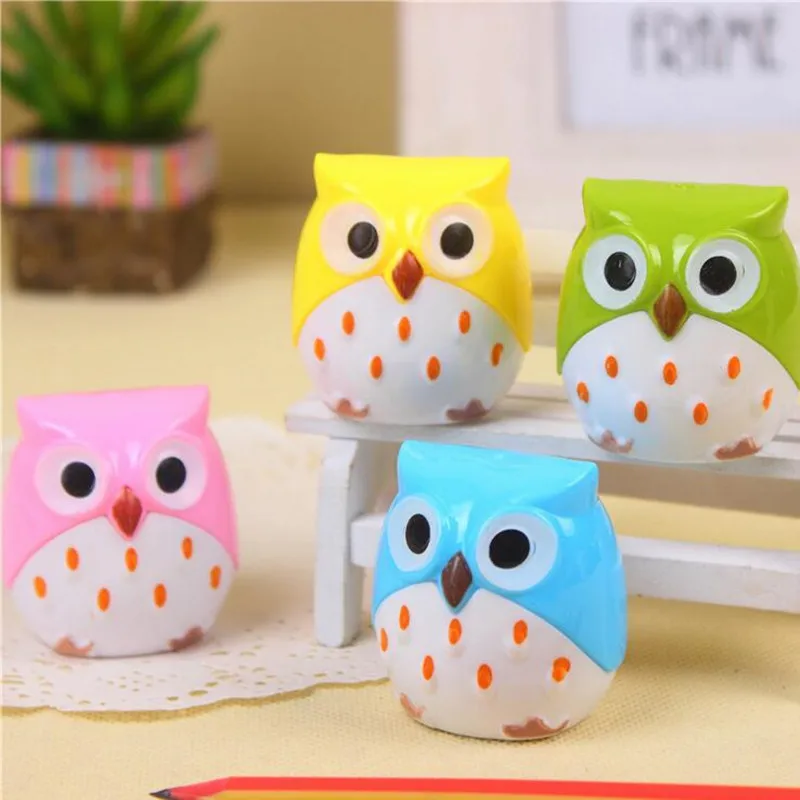 1 шт./лот Kawaii сова дизайн двойное отверстие мультфильм Животные подарок для детей