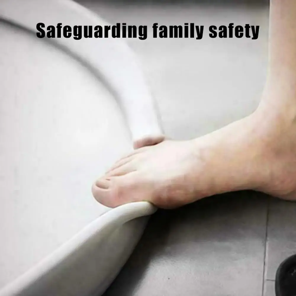 Flexible Silicone Water Stopper Strips Floor Barriers For Kitchen Bathroom Keeps Inside The Threshold for sink | Обустройство дома